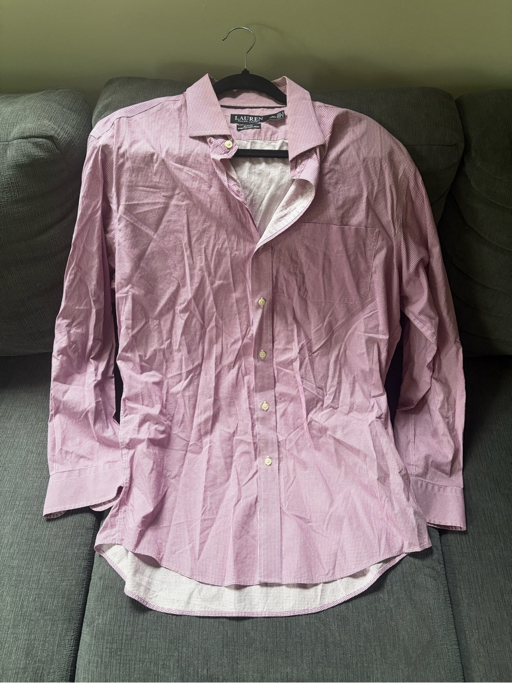 Ralph Lauren Reddish Button-Down Dress Shirt